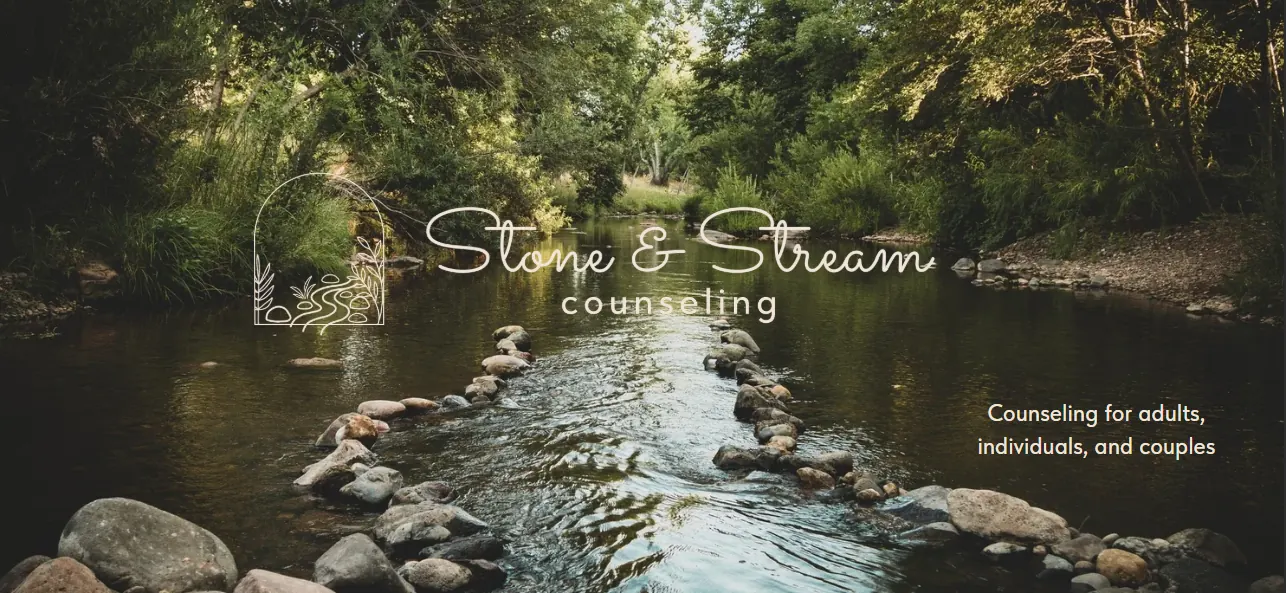 Stone and Stream Counseling website screenshot